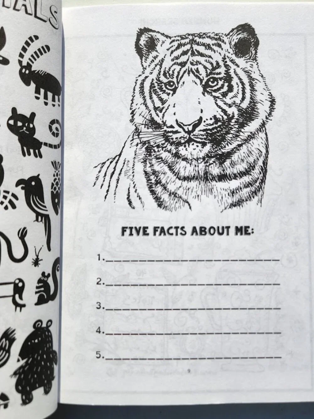 All About Animals Journal Workbook Activity Book Nature Homeschool Homeschooling